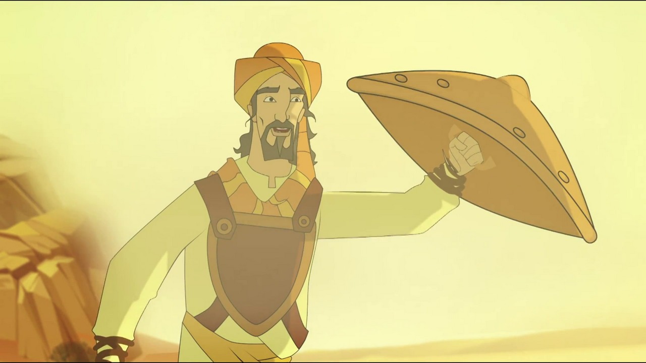 Affiche du dessin animé les batailles du prophète