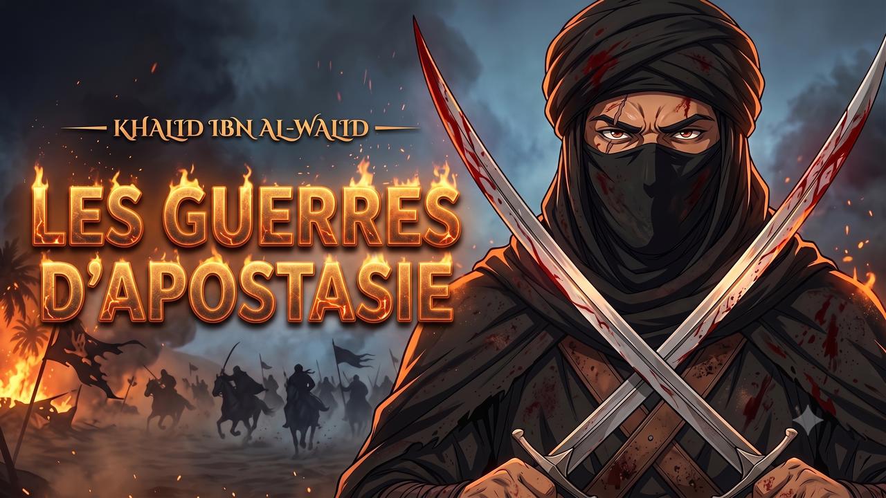 Les guerres d'apostasie, affiche chapitre 4 Khalid ibn al-Walid